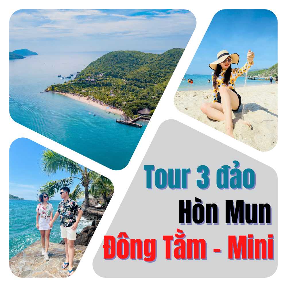 Tour 3 đảo Hòn Mun Nha Trang